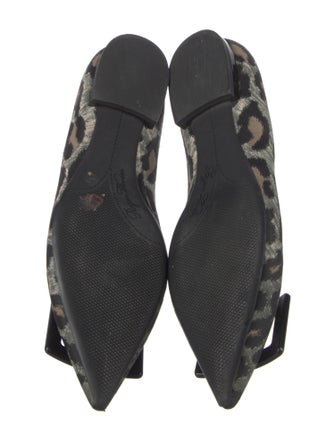 Roger Vivier Animal Print Ballet Flats