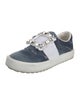 Roger Vivier Denim Colorblock Pattern Sneakers