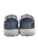 Roger Vivier Denim Colorblock Pattern Sneakers