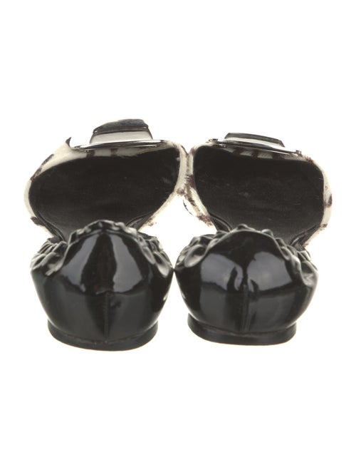 Roger Vivier Ponyhair Animal Print D'Orsay Flats
