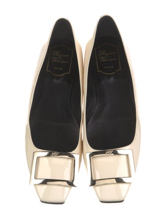 Roger Vivier Patent Leather Ballet Flats