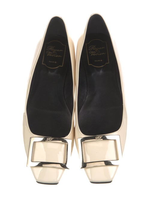 Roger Vivier Patent Leather Ballet Flats