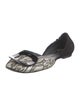 Roger Vivier Animal Print D'Orsay Flats