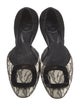 Roger Vivier Animal Print D'Orsay Flats