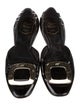 Roger Vivier Patent Leather D'Orsay Flats