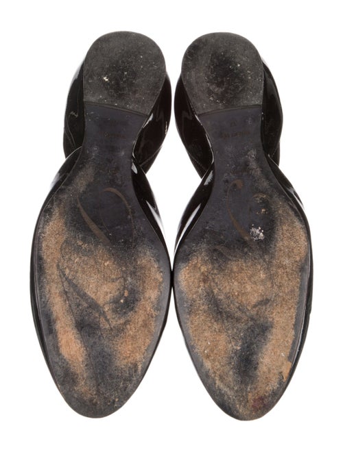 Roger Vivier Patent Leather D'Orsay Flats