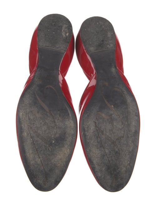Roger Vivier Patent Leather D'Orsay Flats