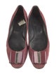 Roger Vivier Suede Ballet Flats
