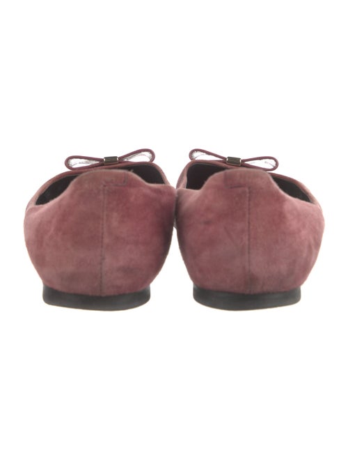 Roger Vivier Suede Ballet Flats
