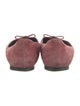 Roger Vivier Suede Ballet Flats