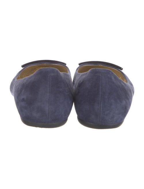 Roger Vivier Suede Ballet Flats
