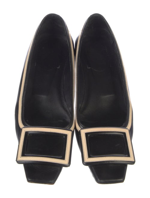 Roger Vivier Leather Flats