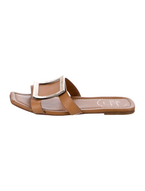 Roger Vivier Leather Slides