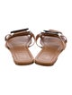 Roger Vivier Leather Slides