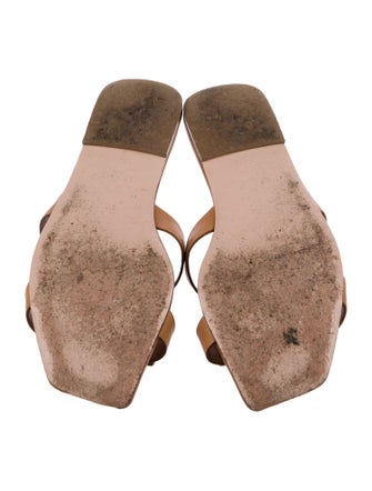 Roger Vivier Leather Slides