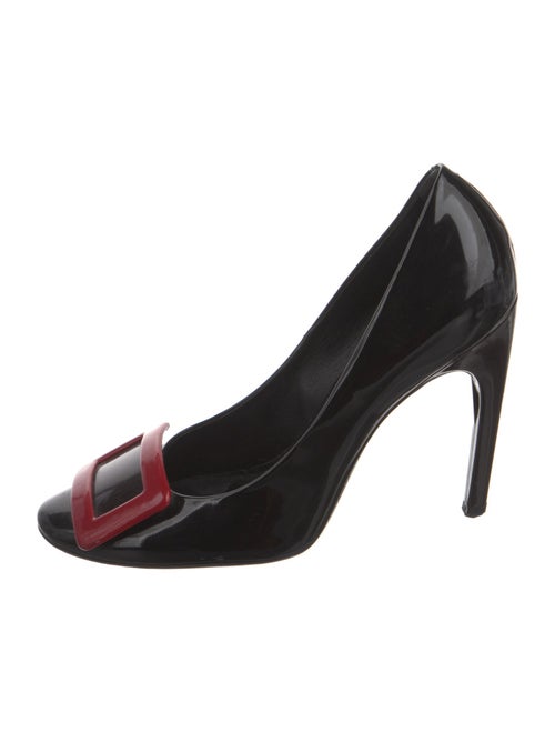 Roger Vivier Patent Leather Printed Pumps