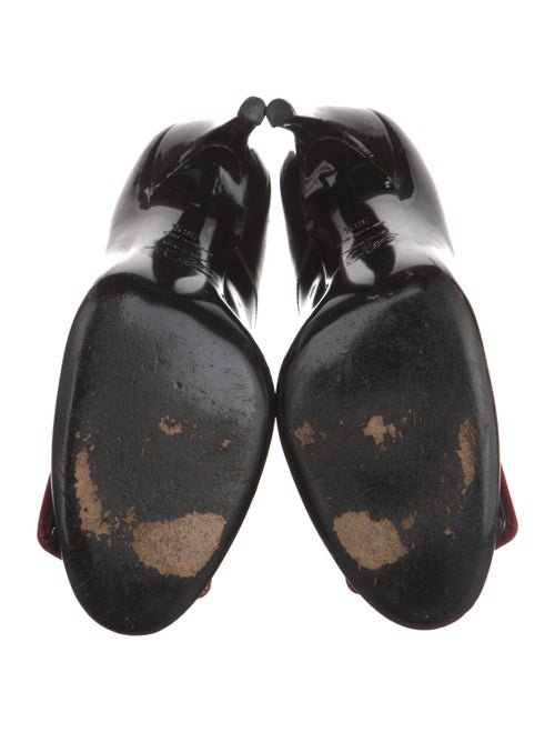 Roger Vivier Patent Leather Printed Pumps