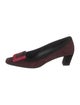 Roger Vivier Suede Flats