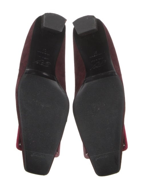 Roger Vivier Suede Flats