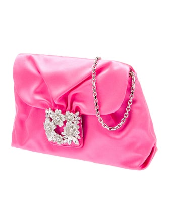 Roger Vivier Satin Evening Bag