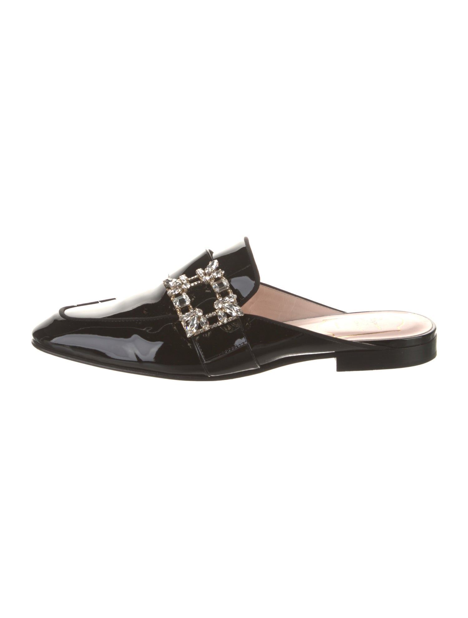 Roger Vivier Patent Leather Mules