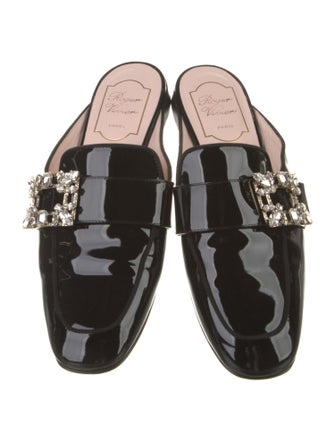 Roger Vivier Patent Leather Mules