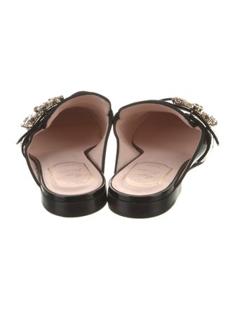 Roger Vivier Patent Leather Mules