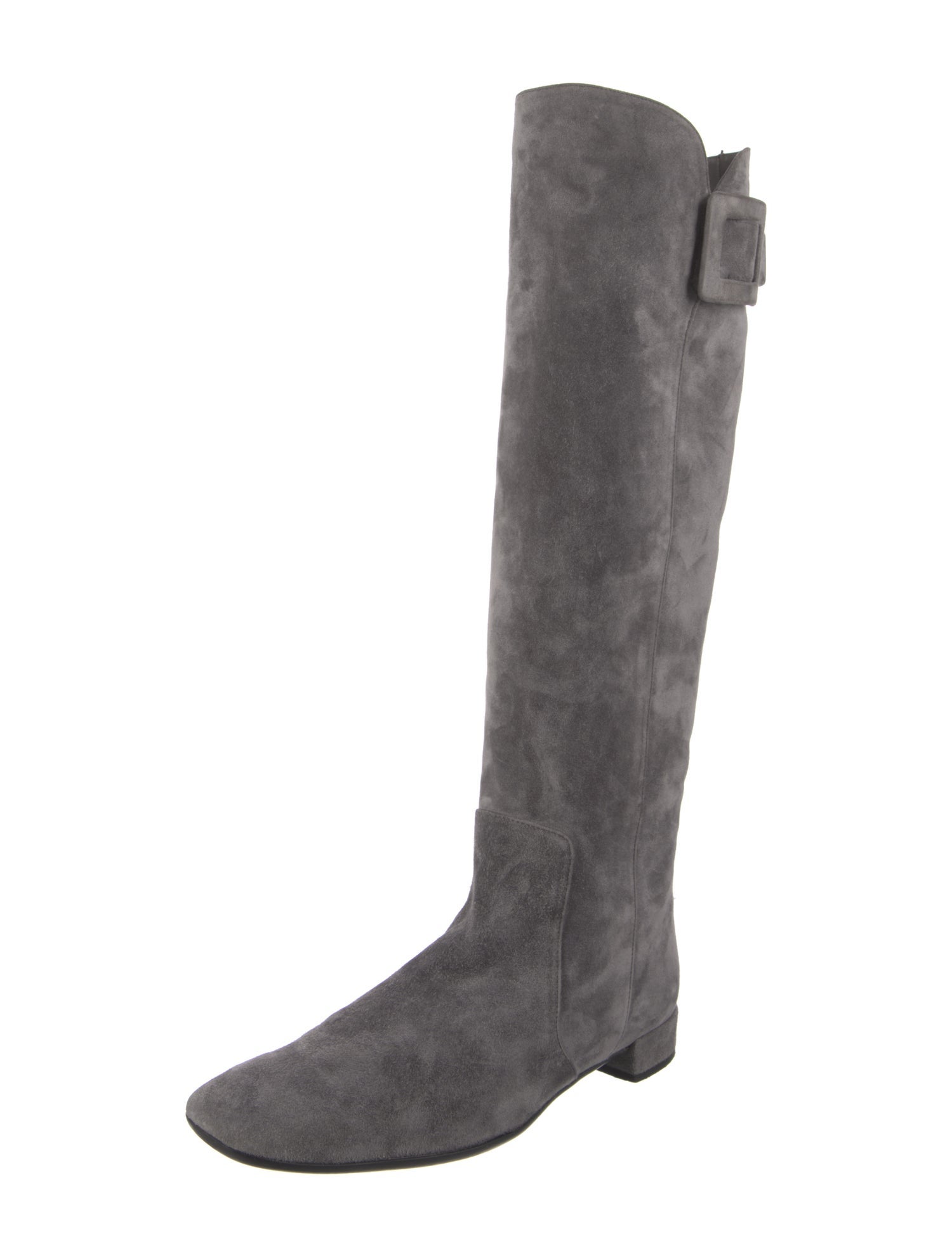 Roger Vivier Suede Riding Boots