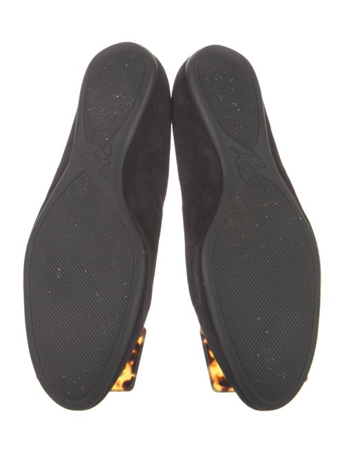 Roger Vivier Suede Flats