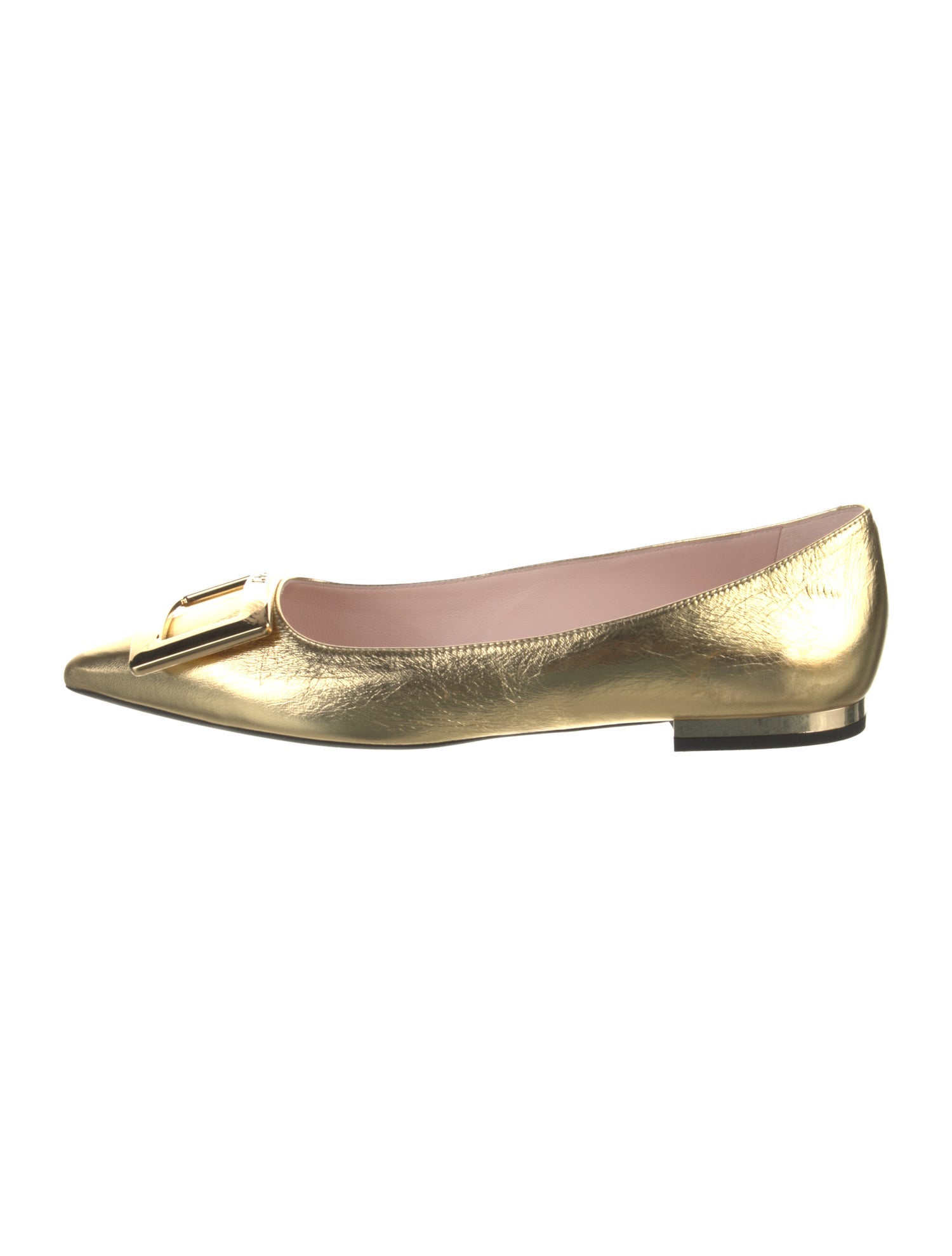 Roger Vivier Leather Flats