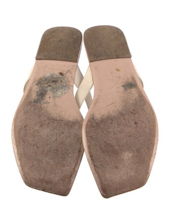 Roger Vivier Leather Slides