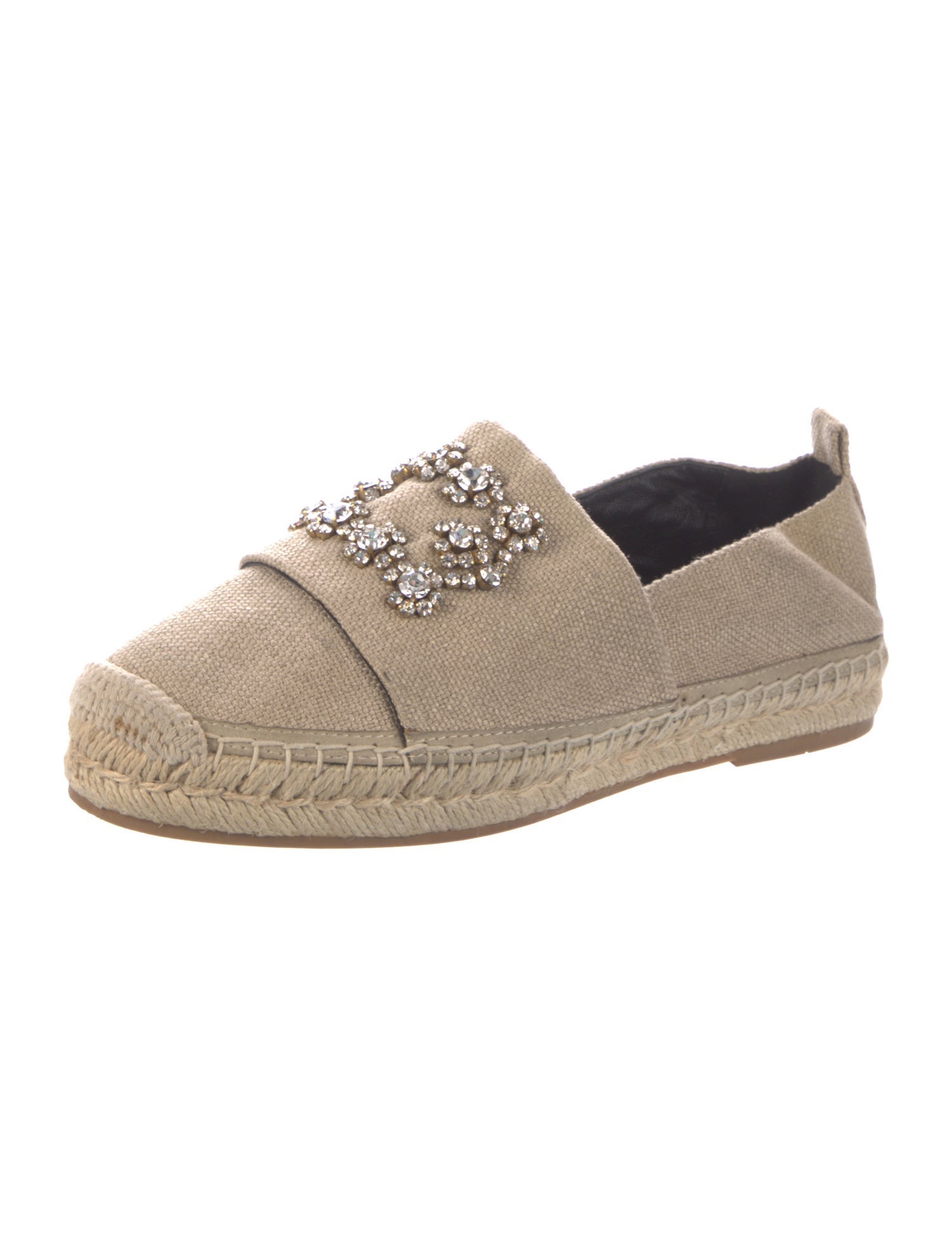 Roger Vivier Crystal Embellishments Espadrilles