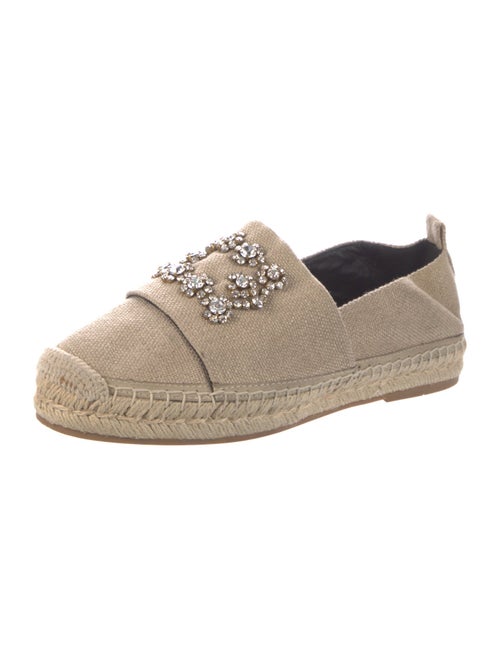 Roger Vivier Crystal Embellishments Espadrilles