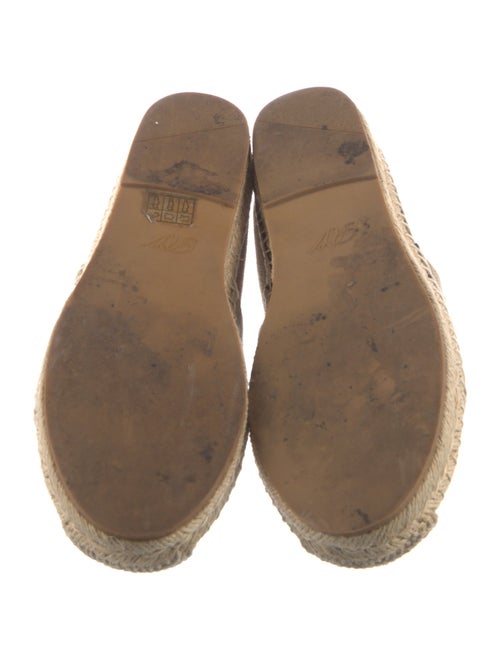 Roger Vivier Crystal Embellishments Espadrilles