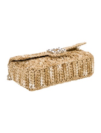 Roger Vivier Raffia Jeux De Fille