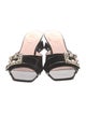 Roger Vivier Patent Leather Slides