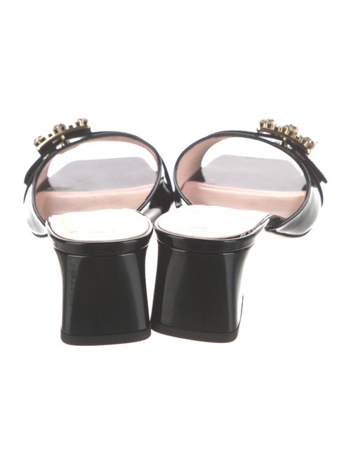 Roger Vivier Patent Leather Slides