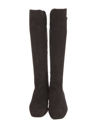Roger Vivier Suede Riding Boots