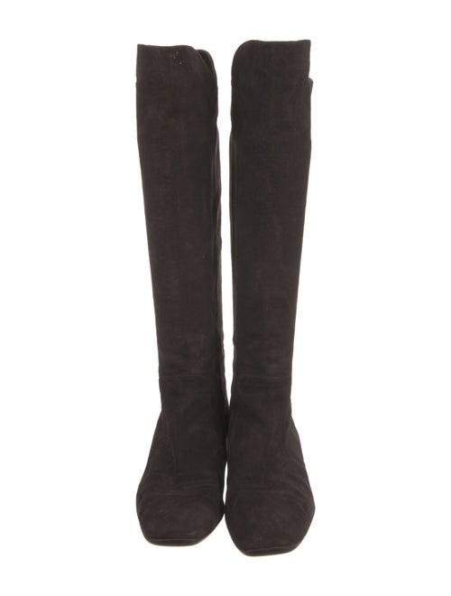 Roger Vivier Suede Riding Boots