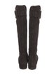 Roger Vivier Suede Riding Boots