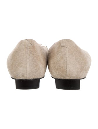 Roger Vivier Suede Flats