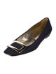 Roger Vivier Denim Ballet Flats
