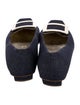 Roger Vivier Denim Ballet Flats