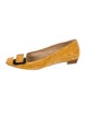 Roger Vivier Suede Flats