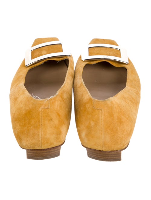 Roger Vivier Suede Flats
