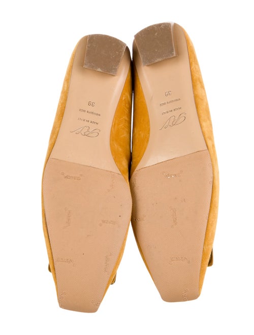 Roger Vivier Suede Flats