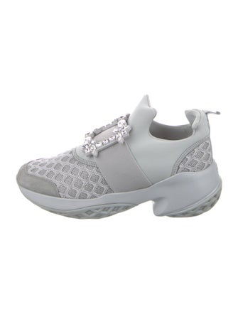 Roger Vivier Crystal Embellishments Sneakers