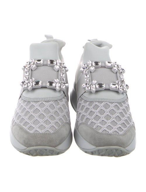 Roger Vivier Crystal Embellishments Sneakers