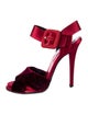 Roger Vivier Satin Sandals