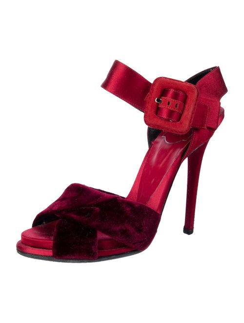 Roger Vivier Satin Sandals
